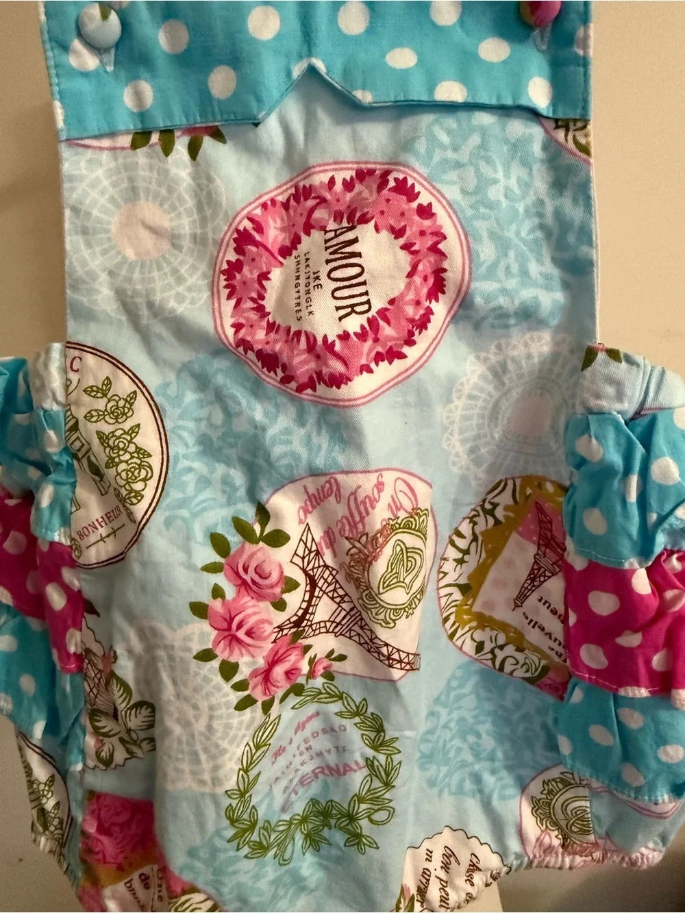 Tutu & Lulu Parisian Ruffle Butt Romper